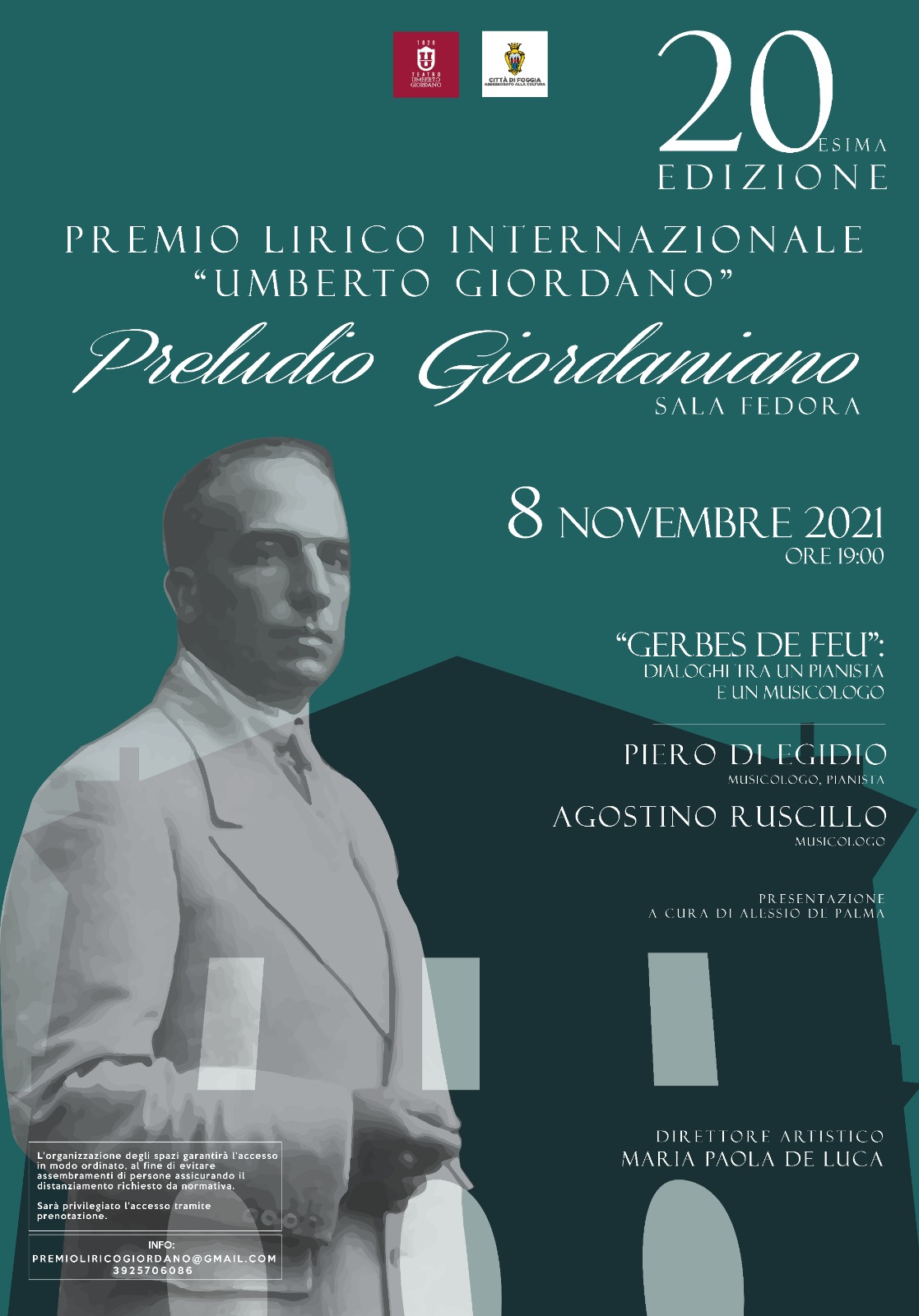 Preludio Giordaniano - 8 novembre 2021